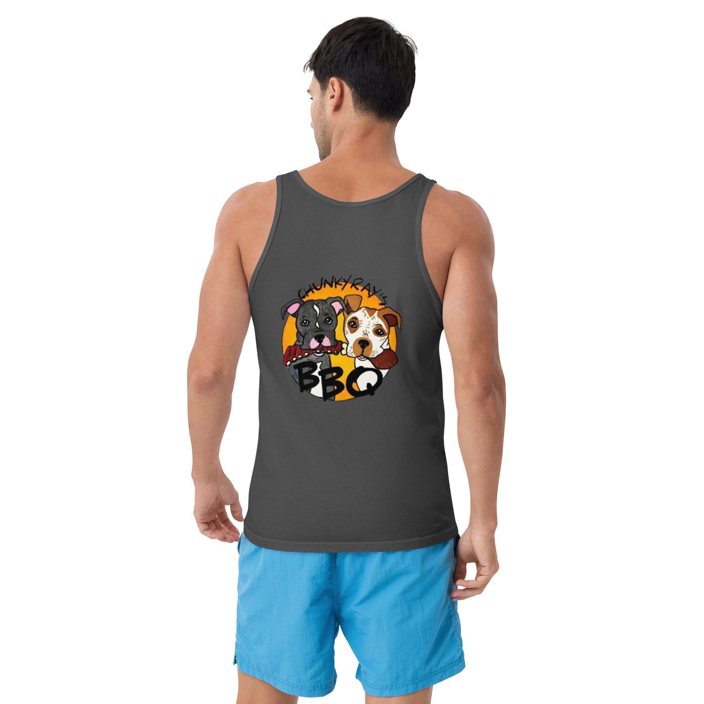 Chunky Ray's BBQ Men's Tank Top