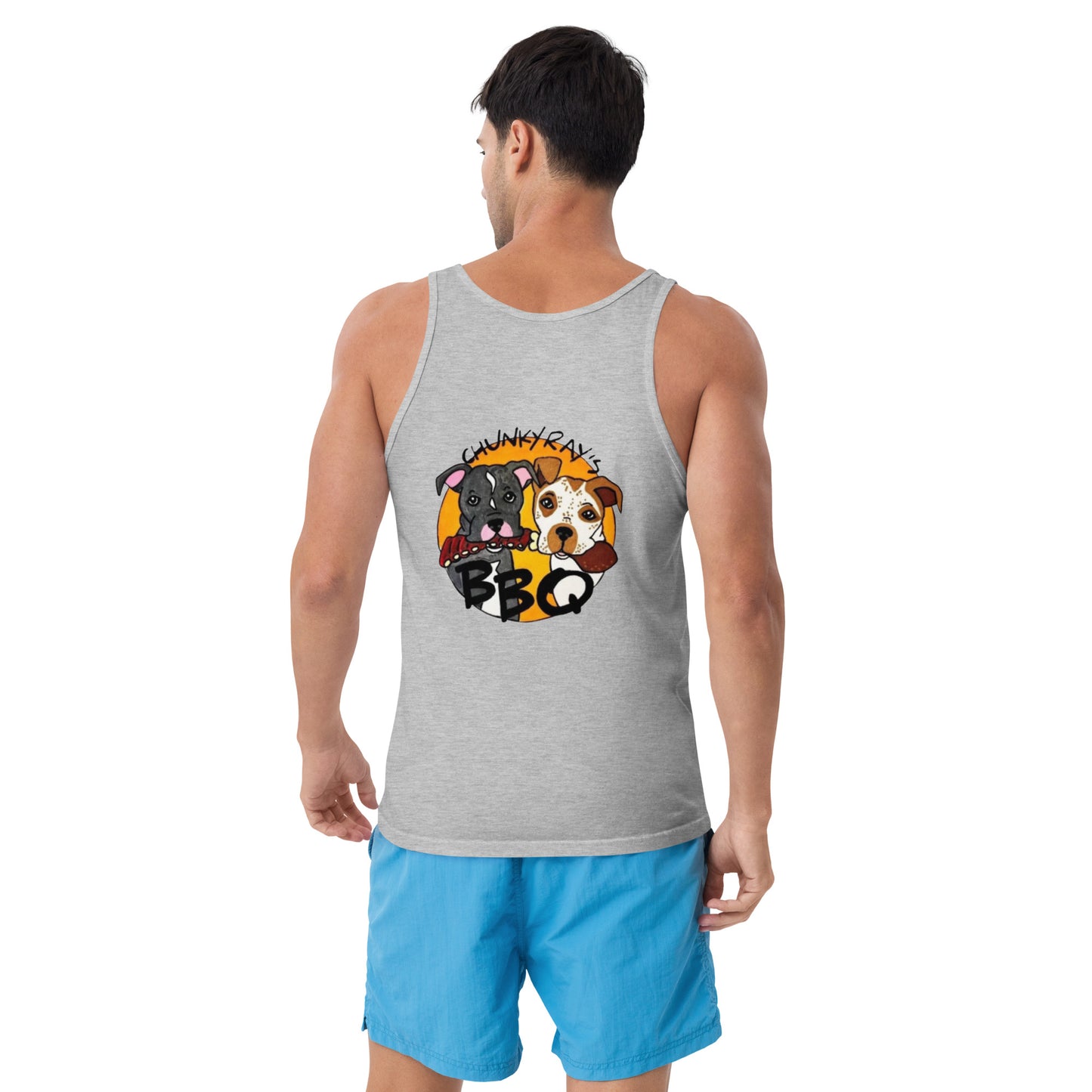 Chunky Ray's BBQ Men's Tank Top