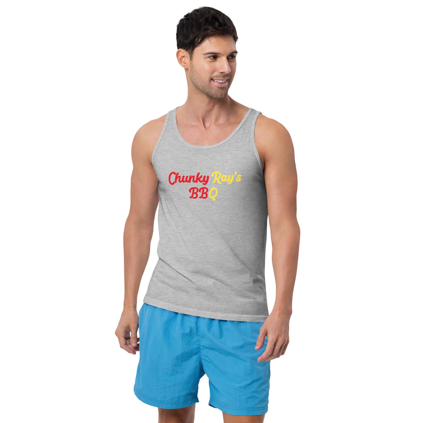 Chunky Ray's BBQ Men's Tank Top