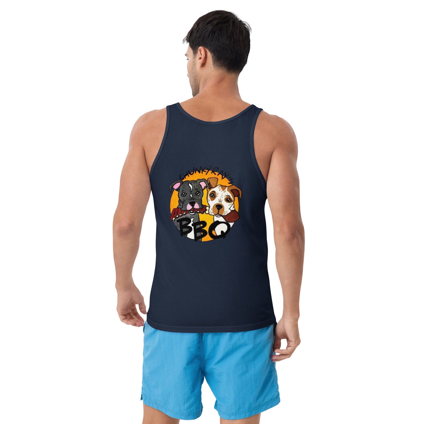 Chunky Ray's BBQ Men's Tank Top