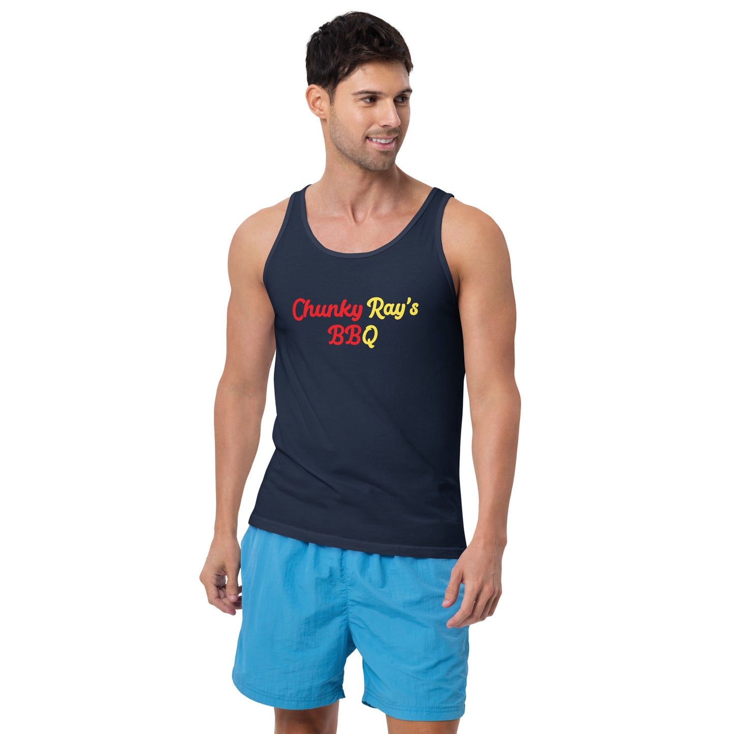 Chunky Ray's BBQ Men's Tank Top