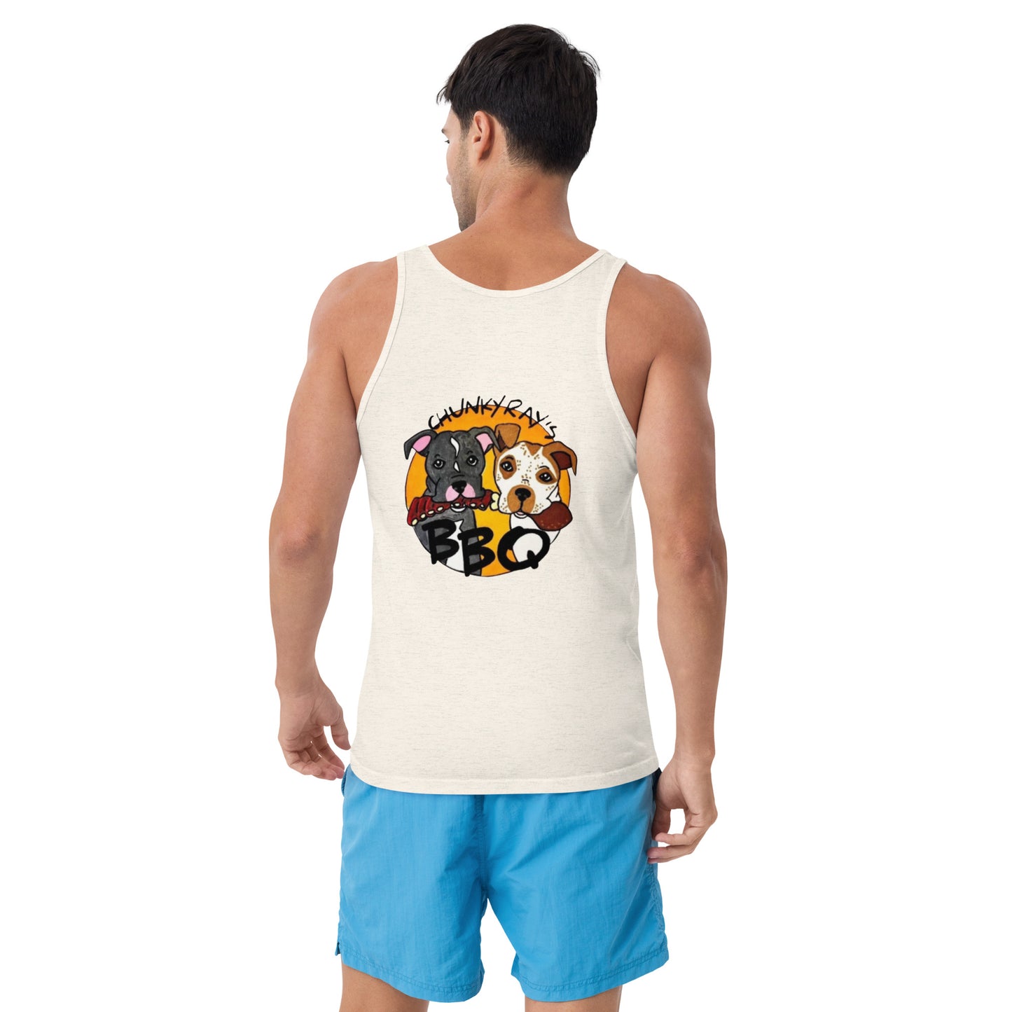 Chunky Ray's BBQ Men's Tank Top