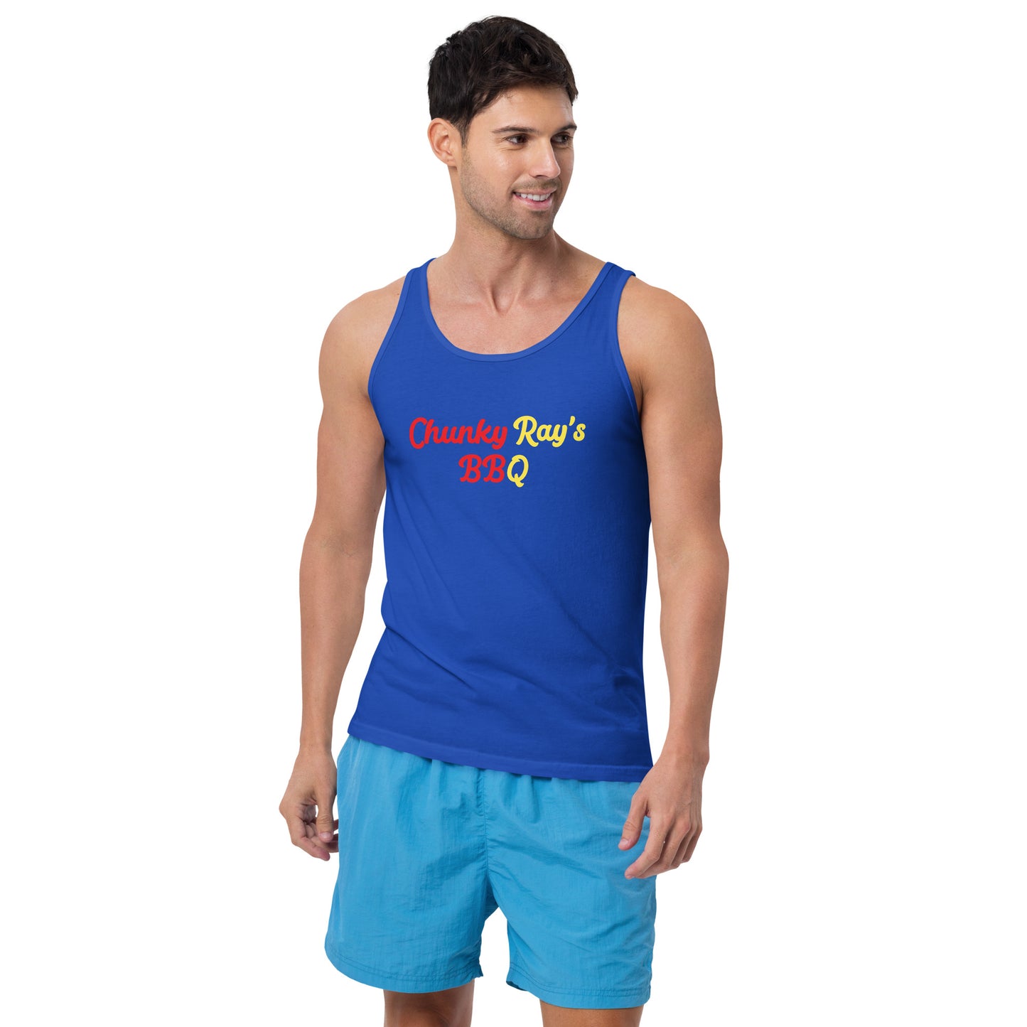 Chunky Ray's BBQ Men's Tank Top