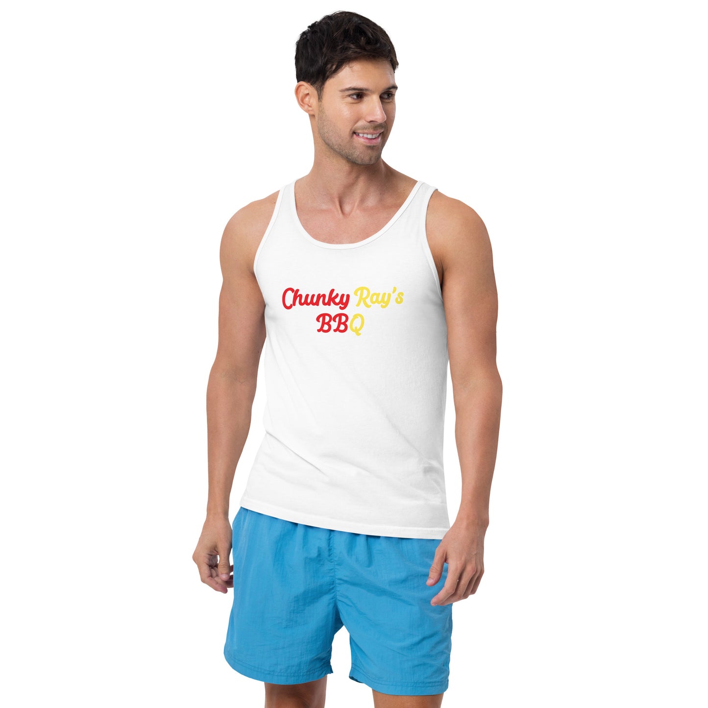 Chunky Ray's BBQ Men's Tank Top