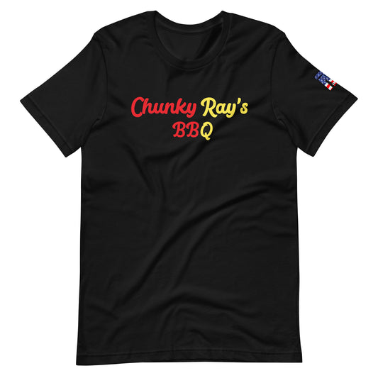 Chunky Ray's BBQ Unisex t-shirt